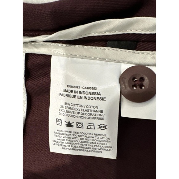 Nike SB Jacket Adult XL Woven Twill Premium Full-Zip Burgundy FQ0406-652 - Picture 6 of 8